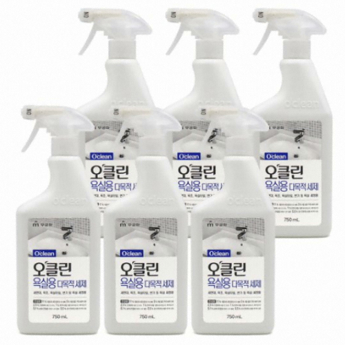 오클린 욕실용 다목적세제 750ml (6개)_이미지