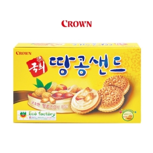 크라운 국희 땅콩샌드 372G