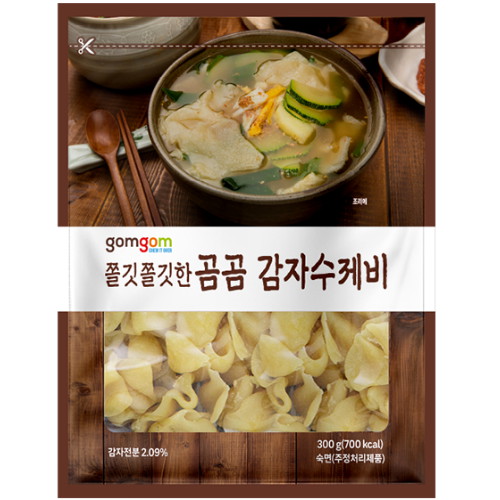 쿠팡 곰곰 감자수제비 300g (6개)_이미지