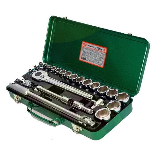 토네 1/2인치 6각 소켓렌치세트 160MS (26pcs)이미지입니다. 누르면 해당 게시물로 새창이동합니다.