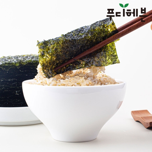 푸디헤븐 백년건강 광천김 재래김 도시락김 16개 56g (32개)