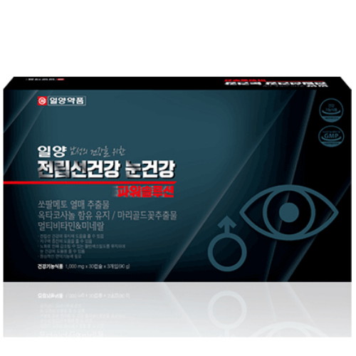 일양약품 전립선건강 눈건강 파워솔루션 1000mg 30캡슐 (1개)_이미지