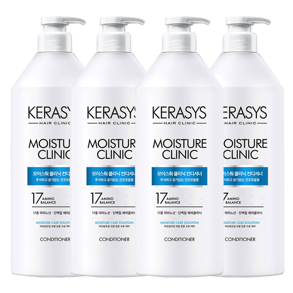 케라시스 모이스처 클리닉 컨디셔너 750ml (4개)_이미지