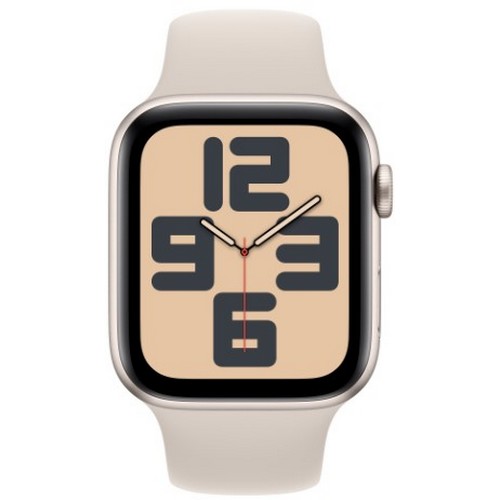 APPLE 워치 SE 2세대 40mm 스타라이트 알루미늄 (스포츠밴드)_이미지