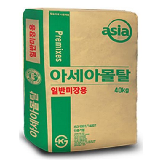 아세아 유니온 일반미장용 40kg (1개)_이미지