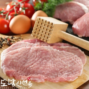 고기119 한돈 냉장 생등심살 500g (1개)_이미지