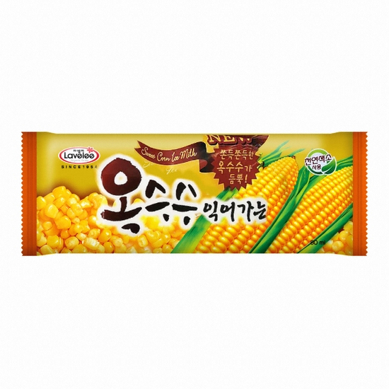 라벨리 옥수수 익어가는 아이스크림 80ml (100개)_이미지