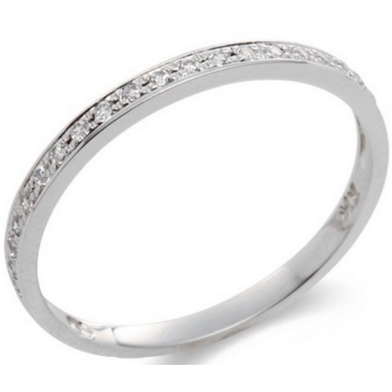 18K 촘촘 큐빅 가드링 반지 NPR35357