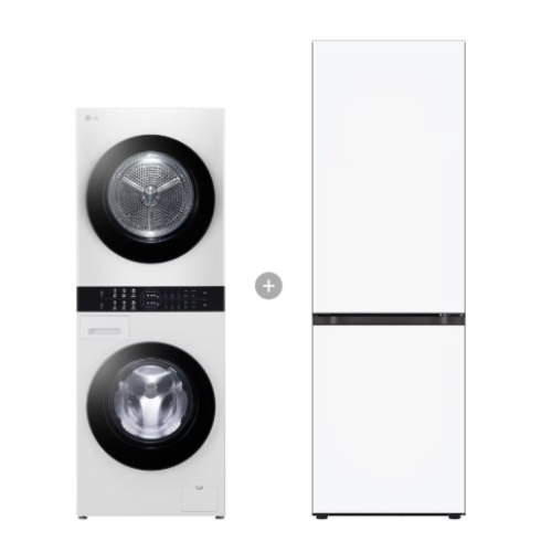 워시타워 컴팩트 W10WAN + 모던엣지 Q343MHHF33