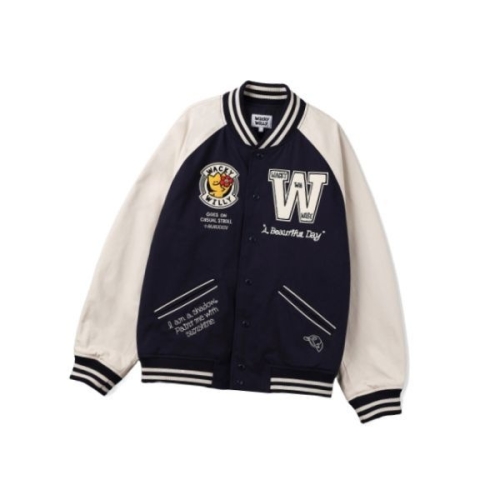 와키윌리 WACKY WILLY 패치워크 바시티 자켓 다크네이비 WA2501JK20DN 469426이미지입니다. 누르면 해당 게시물로 새창이동합니다.