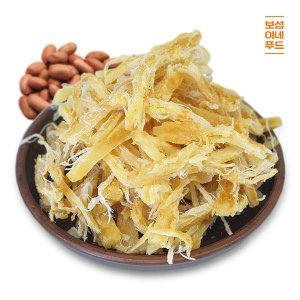 땅콩버터구이 오징어채 200g 페루산