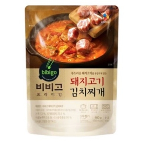 CJ제일제당 비비고 돼지고기 김치찌개 460g (21개)_이미지