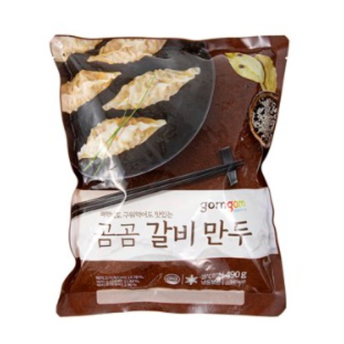 곰곰 갈비만두 490g이미지입니다. 누르면 해당 게시물로 새창이동합니다.