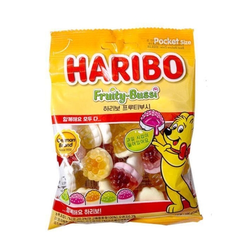 하리보 프루티부시 100g