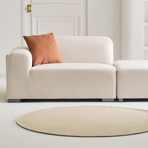 이안가구 론디 모듈 아쿠아텍스 패브릭 소파 2인용