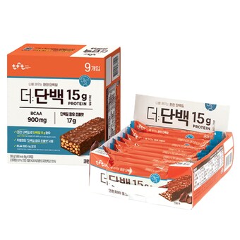 빙그레 더단백 크런치<b>바</b> 초코 40g
