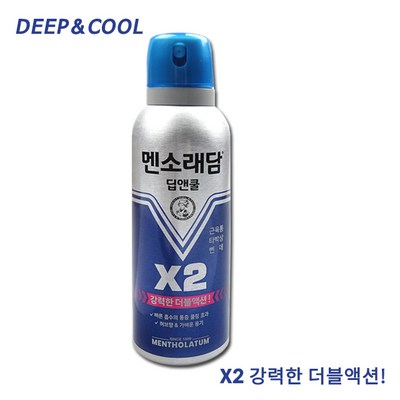 멘소래담 딥앤쿨 에어로솔 스프레이 150ml (18개)_이미지