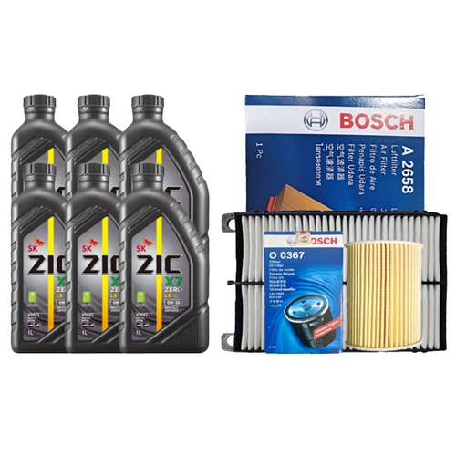 SK������ ��ũ ���� X7 LS 0W30 6L + �������� �ֿ� �ڶ��� ������ 2.0 ����