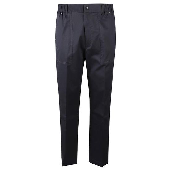 몽클레르 코튼 chino 팬츠 Features side 앤 back pockets elastic waistb앤 앤 로고 detail.._이미지
