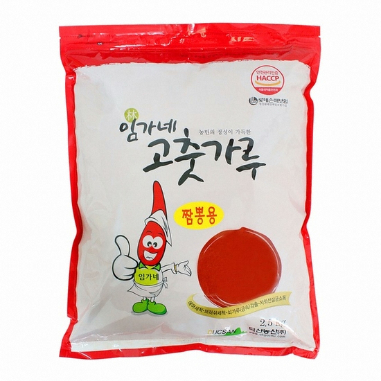 덕산농산 풀잎새 임가네 고춧가루 짬뽕용 보통맛 2.5kg