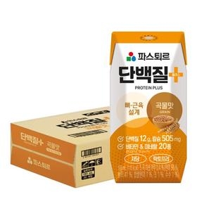 파스퇴르 단백질 플러스 곡물맛 195ml (20개)_이미지