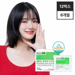 헬스밸런스 스키니랩 애플페논 풋사과 다이어트 14정 (12개)