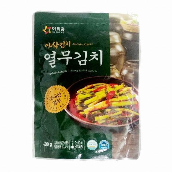 아워홈  아삭김치 열무김치 400g (1개)