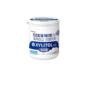 롯데제과 자일리톨 랩워터링 용기 100g (3개)_이미지