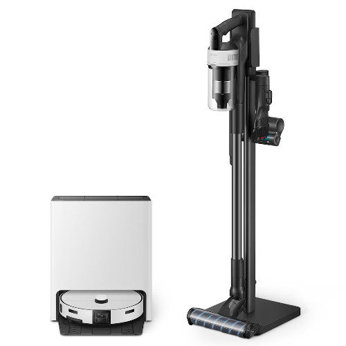 삼성전자 비스포크 AI 스팀 플러스 VR80F01ADG + 핸디스틱청소기 VS70H18GXG_이미지