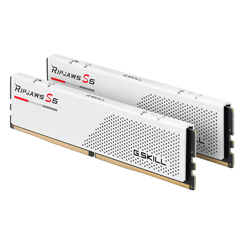 G.SKILL DDR5-5200 CL40 RIPJAWS S5 화이트 패키지 (32GB(16Gx2))_이미지