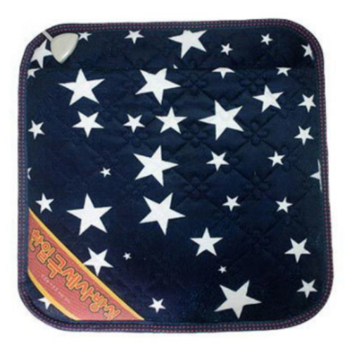 한일전기 극세사 별무늬 네이비 전기방석