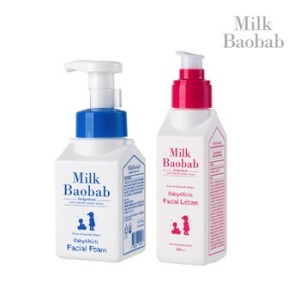 밀크바오밥 밀크바오밥 베이비앤키즈 페이셜 폼 300ml + 페이셜 로션 100ml_이미지