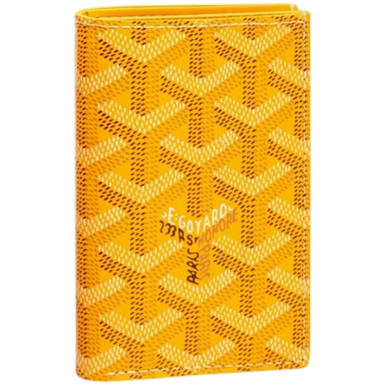 고야드 생피에르 카드 지갑 (옐로우)_이미지