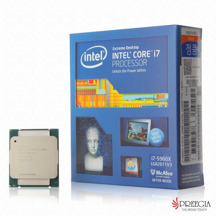 인텔 코어X-시리즈 i7-5960X (하스웰-E) (정품)_이미지