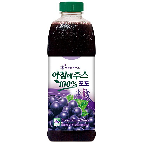 서울우유 아침에주스 포도 950ml (6개)