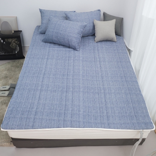 라이너 세미 블루 온수매트 커버