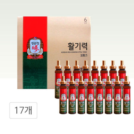 정관장 활기력 세트 20ml 16병 (17개)_이미지