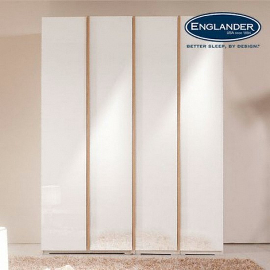 잉글랜더 아이리스 하이글로시 옷장세트 (160cm)_이미지