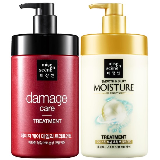 미쟝센 데미지+스무스 트리트먼트 2종 세트