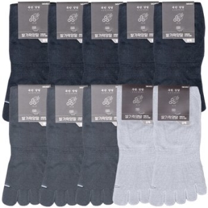 BYC 죽탄사발가락장목신사양말10켤레SMS4602