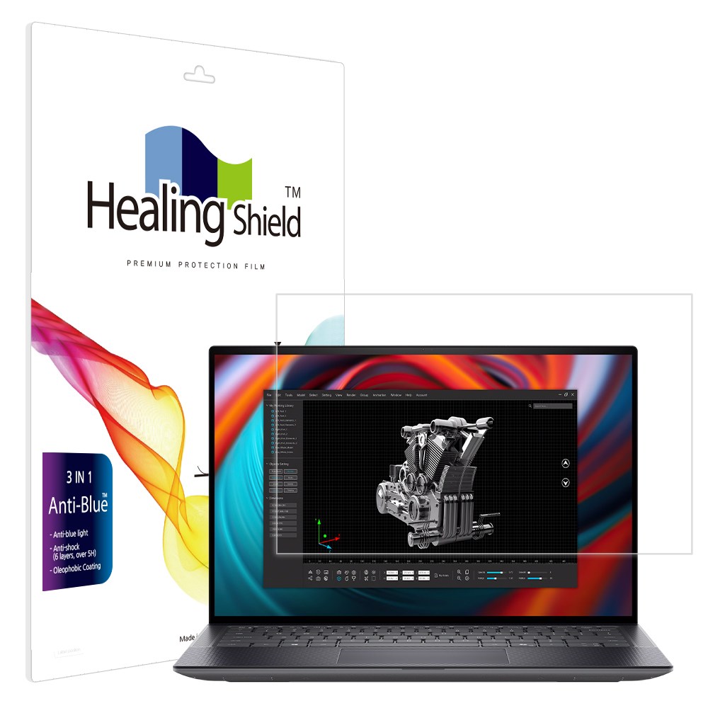 폰트리 힐링쉴드 델 프리시전 5490 블루라이트차단 액정보호필름_이미지