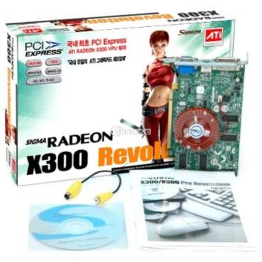 시그마컴 라데온 X300 Revolution 128MB