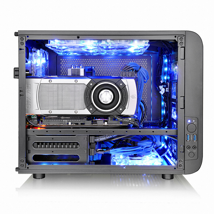 써멀테이크 Core V21 - Micro Chassis 마이크로닉스_이미지