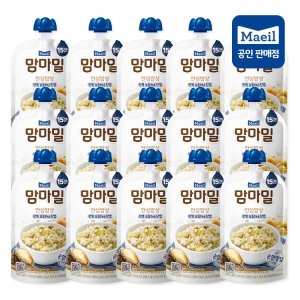 매일유업 맘마밀 안심밥상 전복 모듬채소진밥 140g (15개)