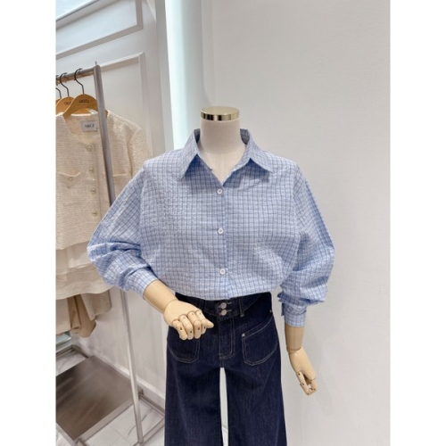 Ab.f.z 베이직 체크 셔츠 ATA2ZB32D1_이미지