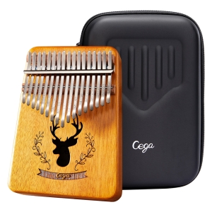 세가 CKE00 마호가니 17음계 올솔리드 칼림바 구성품 6종 세트 13 3.5 18 cm_이미지