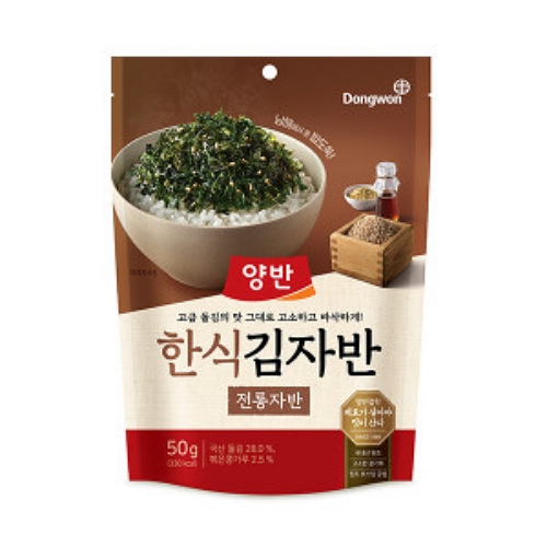 동원F&B 한식 김자반 전통자반 50g