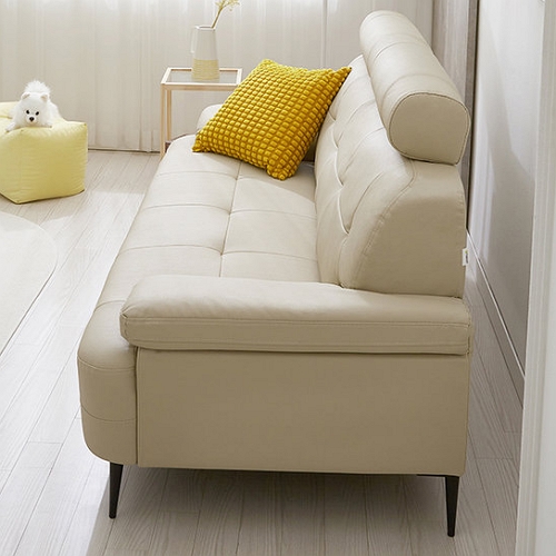 바이탈버브 루멘스 가죽 소파 3인용_이미지