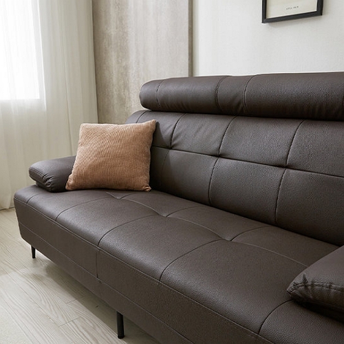 바이탈버브 루멘스 가죽 소파 3인용_이미지