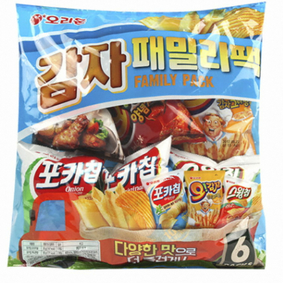 오리온 감자 패밀리팩 180g (3개)_이미지